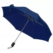 granatowy - Parasol manualny Ø81 cm LILLE