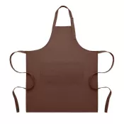 Fartuch kuchenny z polibawełny 240 g/m² GALA Czekolada