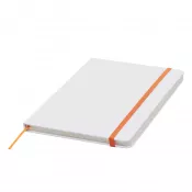 biały, pomarańczowy - Notes AUTHOR w formacie A5