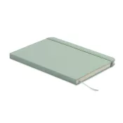 Notes A5 w okładce z PU 96 kartek w linię ARCOLOOP Miętowy Zielony