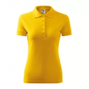 Żółty - Damska koszulka polo 200 g/m² PIQUE  POLO 210