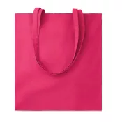 Torba bawełniana 38x42 cm 140 g/m² COTTONEL COLOUR + Fuksja