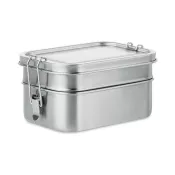 Pudełko na lunch stalowe 2 komory 1200 ml DOUBLE CHAN