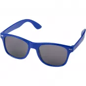 Błękit królewski - Okulary przeciwsłoneczne z plastiku PET z recyklingu Sun Ray