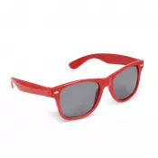 czerwony - Okulary przeciwsłoneczne Justin RPC UV400