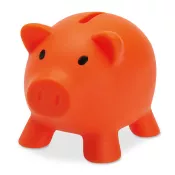 Skarbonka świnka z PVC SOFTCO Pomaranczowy