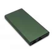 ciemny zielony - Power bank 10000 mAh Banco