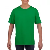 Irish Green - Koszulka bawełniana 150 g/m² Gildan SoftStyle™ - DZIECIĘCA