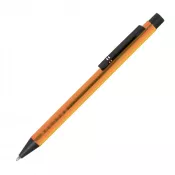pomarańczowy - Długopis metalowy reklamowy