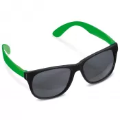 czarno / zielony - Okulary słoneczne Neon UV400