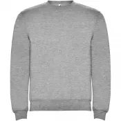 Marl Grey - Ulan bluza unisex z zamkiem błyskawicznym na całej długości