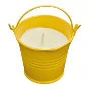Świeca w wiaderku