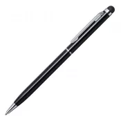czarny - Długopis aluminiowy Touch Tip