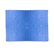 niebieski - Mata piknikowa 120 x 185 cm Marvick