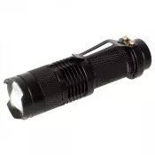 czarny - Latarka 1 CREE LED