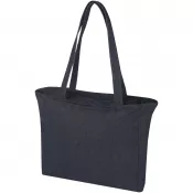 Dżinsowy niebieski - Weekender torba na zakupy z materiału z recyklingu o gramaturze 500 g/m²