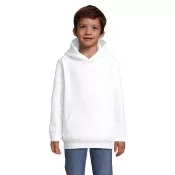 Bluza dziecięca z kapturem Sol's CONDOR KIDS Bialy