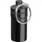 czarny - Brelok z pojemnikiem ALICE