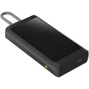 Ciemnografitowy - Xtorm XG2S101 Go2 powerbank solarny o pojemności 10.000 mAh i mocy 15 W ze światłem 