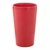 czerwony - CreaCup personalizowany kubek termiczny