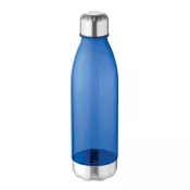 Butelka z Tritanu i stali 600 ml ASPEN Przezroczysty Niebieski