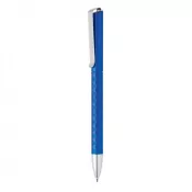 niebieski - Długopis z ABS z metalowym klipem X3.1