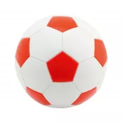 czerwony - Delko piłka footbolowa