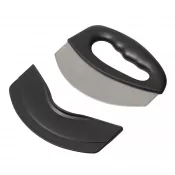 czarny - Nóż do pizzy