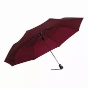 bordowy - Automatyczny parasol kieszonkowy