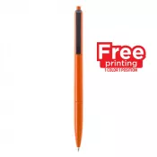 pomarańczowy - Długopis plastikowy | Rachel
