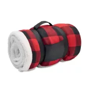 Koc polarowy z podszewką sherpa RPET 180 g/m² SHERMATT