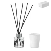Dyfuzor zapachowy waniliowy 40 ml ze świecą KALOMA SET