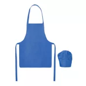 Fartuch i czapka kucharska dla dzieci 80 g/m² KID CHEF