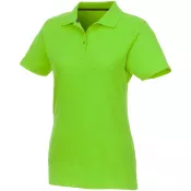 Zielone jabłuszko - Helios - koszulka damska polo z krótkim rękawem