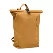 Plecak z bawełny z recyklingu 390 g/m² KAMET Ochre