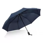 ciemnoniebieski - Daintree 190T Pongee 21.5" Składany parasol automatyczny, wiatroodporny