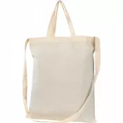 Torba bawełniana 140 g/m², 38 x 41 cm, z trzema uszami