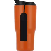 pomarańczowy - Kubek termiczny 550 ml ze stali z recyklingu DANA