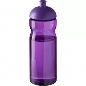 Fioletowy - Bidon H2O Eco o pojemności 650 ml z wypukłym wieczkiem