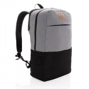czarny - Plecak na laptopa 15,6", ochrona RFID