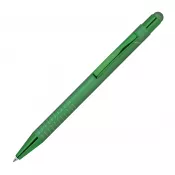 zielony - Długopis aluminiowy z touch-pen ANGELO