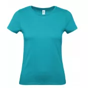 Real Turquoise (733) - Damska koszulka reklamowa 145 g/m² B&C #E150 / WOMEN