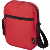 Czerwony - Byron torba na ramię o pojemności 2 l wykonana z materiałów z recyklingu z certyfikatem GRS