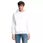 Bluza unisex z kapturem 280 g/m² Sol's CONDOR Bialy