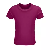 Koszulka organiczna 150 g/m² Sol's CRUSADER KIDS Fuchsia
