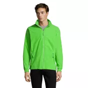 Bluza polarowa męska rozpinana 300 g/m² Sol's NORTH Lime