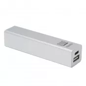 srebrny - Powerbank