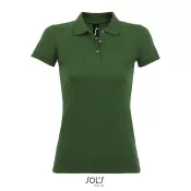 Polo damskie piqué 180 g/m² Sol's PERFECT WOMEN Ciemno-Zielony