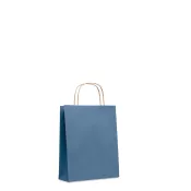 Torba prezentowa papierowa mała 90 g/m² PAPER TONE S Niebieski
