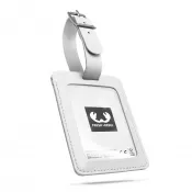 jasnoszary - Fresh 'n Rebel Card Finder z zawieszką bagażową do Apple i Google